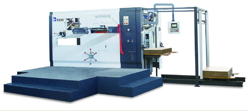 BY1300 semi-automatic diecutting and creasing machine