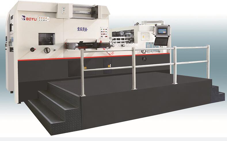 BY-1080RF automatic foil stamping and diecutting machine